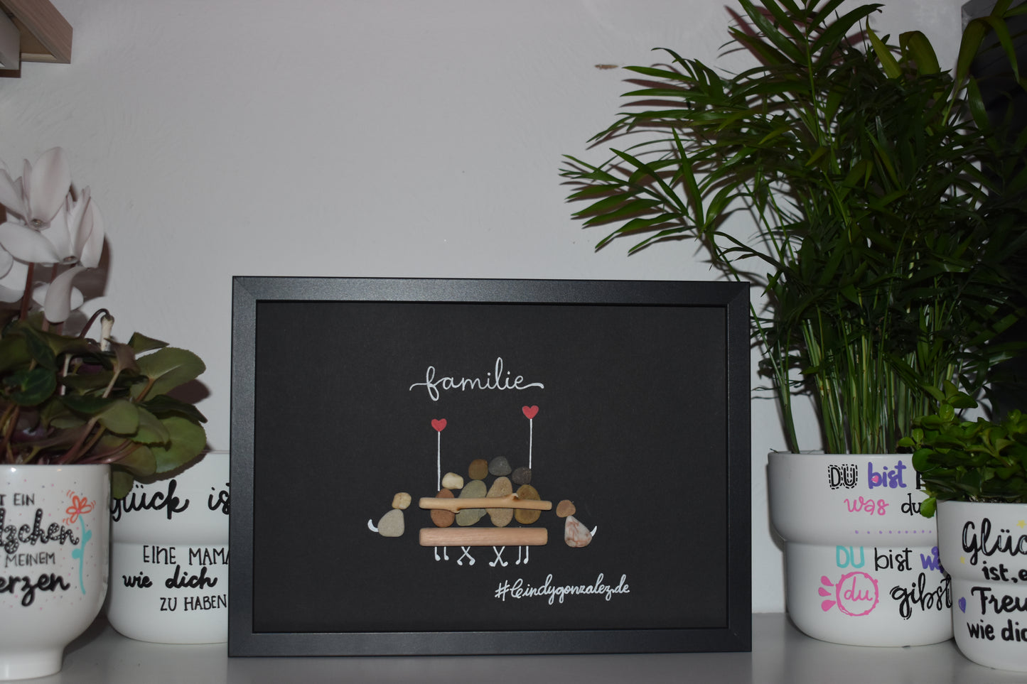 Steinbild – Handgemalt – Eine großartige Kollegin ist schwer zu finden, hart zu verlassen und unmöglich zu vergessen